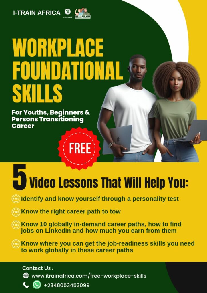 FREE WORKPLACE SKILLS ITrainAfrica free-workplace-skills-itrainafrica